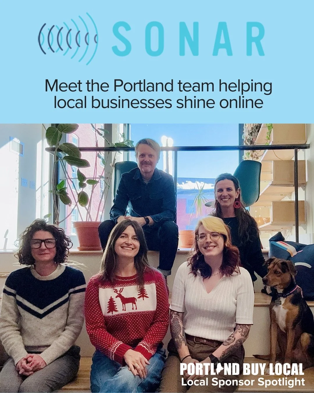 Local Sponsor Spotlight! Meet the Portland team helping local businesses shine online ✨

Sonar Digital is a locally owned digital marketing agency in the heart of downtown Portland. They understand what makes local businesses unique because they are 
