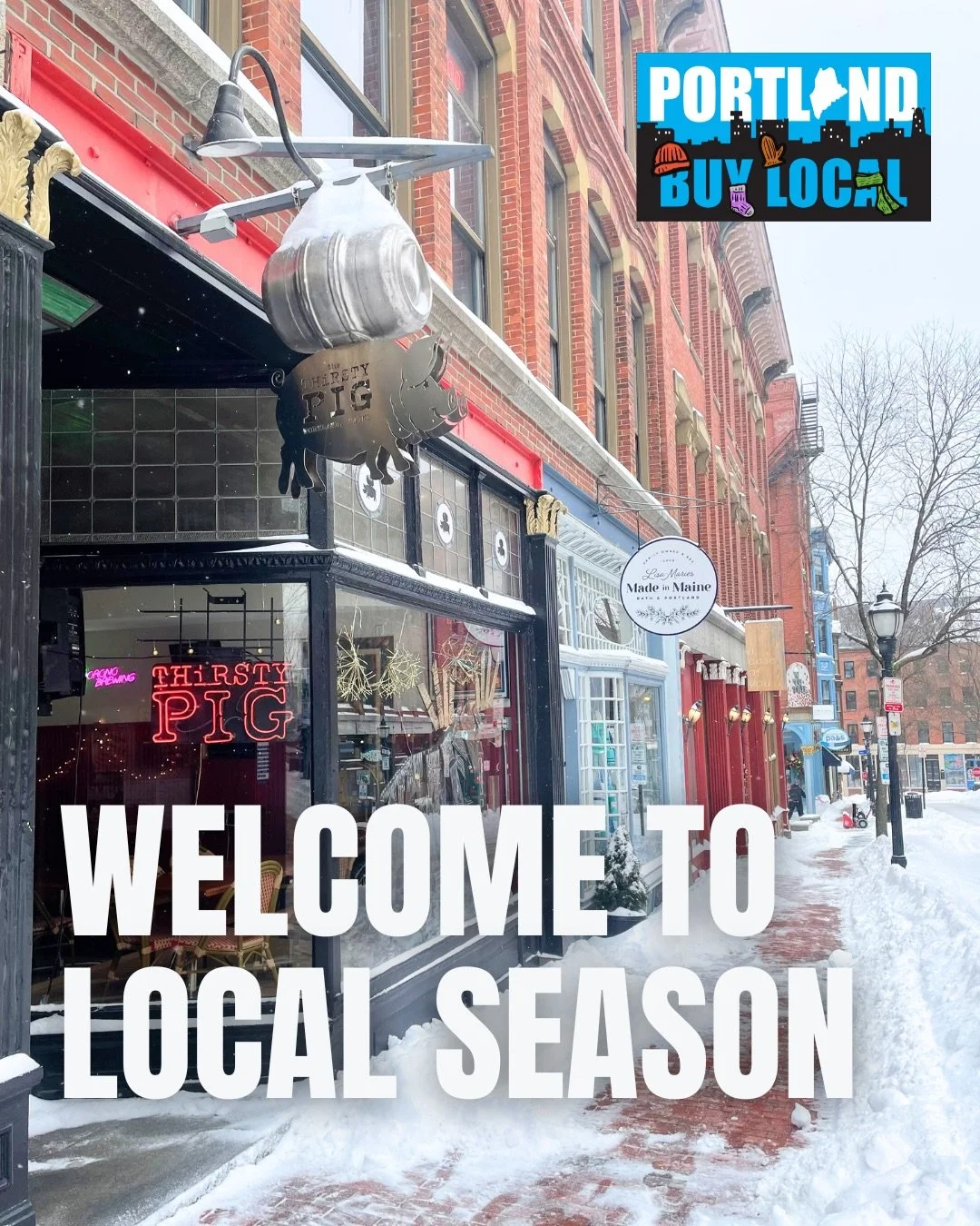 Today we launched It&rsquo;s Local Season, a campaign to remind our community to get out, explore, and support local throughout the winter months.

As the days get colder, Portland doesn&rsquo;t shut down, it settles in. This is the season for a soft