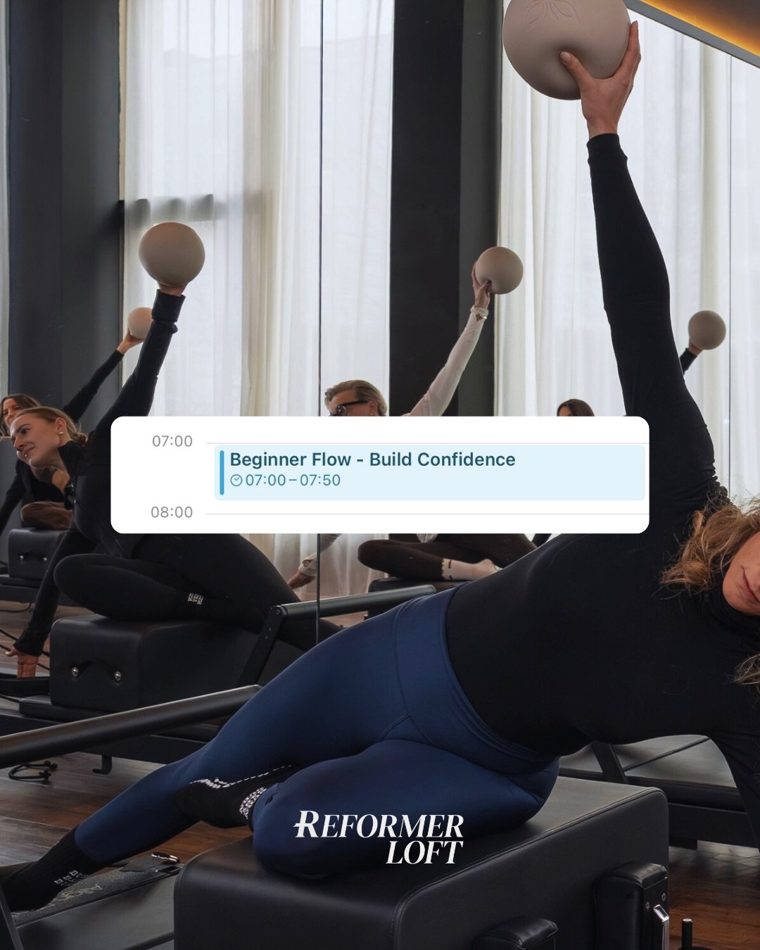 Reformer Pilates is about consistency.
Once a week maintains your level.
More sessions mean faster progress - from Beginner to Advanced.

Your schedule. Your progress. ✨

📸 @doppigram 

#reformerloft #reformerpilates #munich