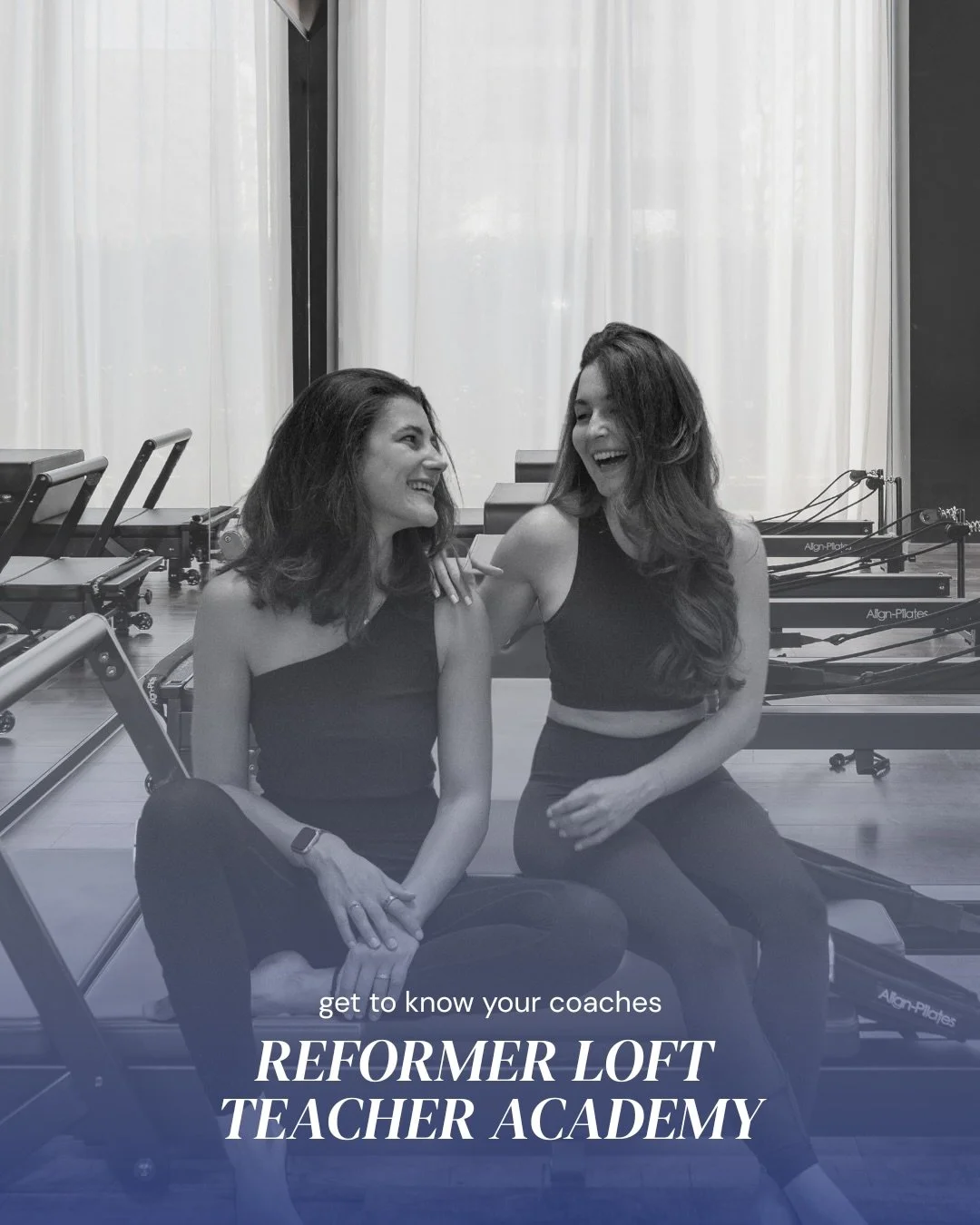 Meet your coaches: Isa &amp; Valentina 🤍

Unsere Reformer Loft Teacher Academy startet bereits n&auml;chsten Freitag und wir freuen uns riesig!

Isa und Valentina begleiten euch durch eine intensive und vor allem praxisnahe Ausbildung: mit viel Erfa