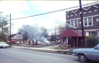 Site of the torn down Del Morocco Club on Jefferson Street.