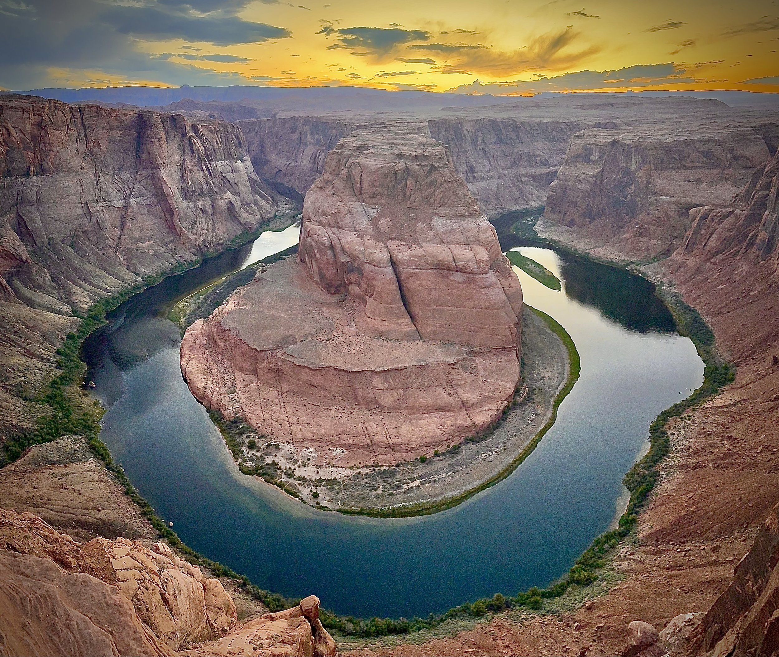 Livin' on the Edge at Horseshoe Bend