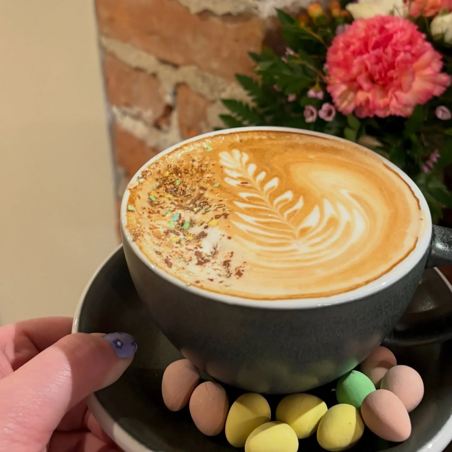 MINI EGG LATTES - for a limited time get this delicious Easter treat.