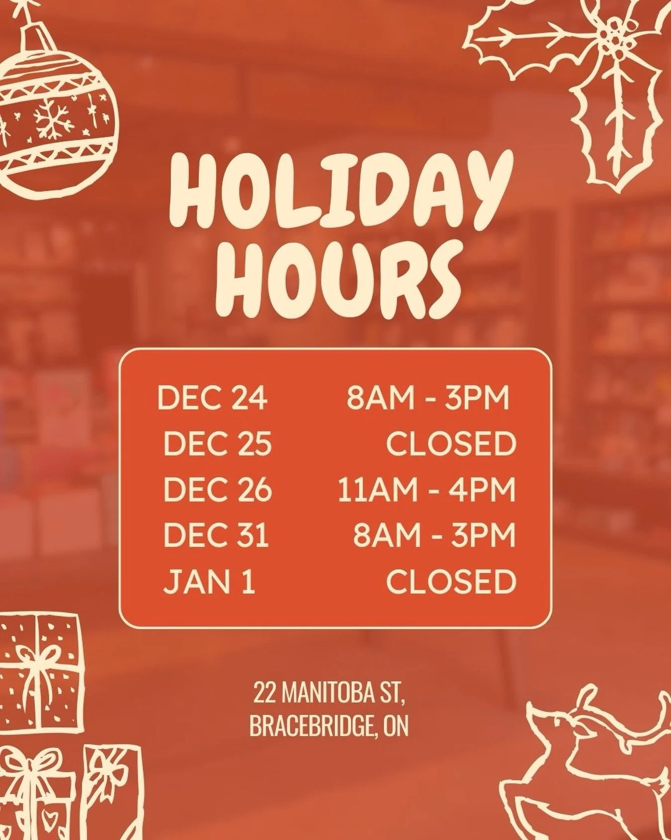 We&rsquo;re here for your holiday coffee!