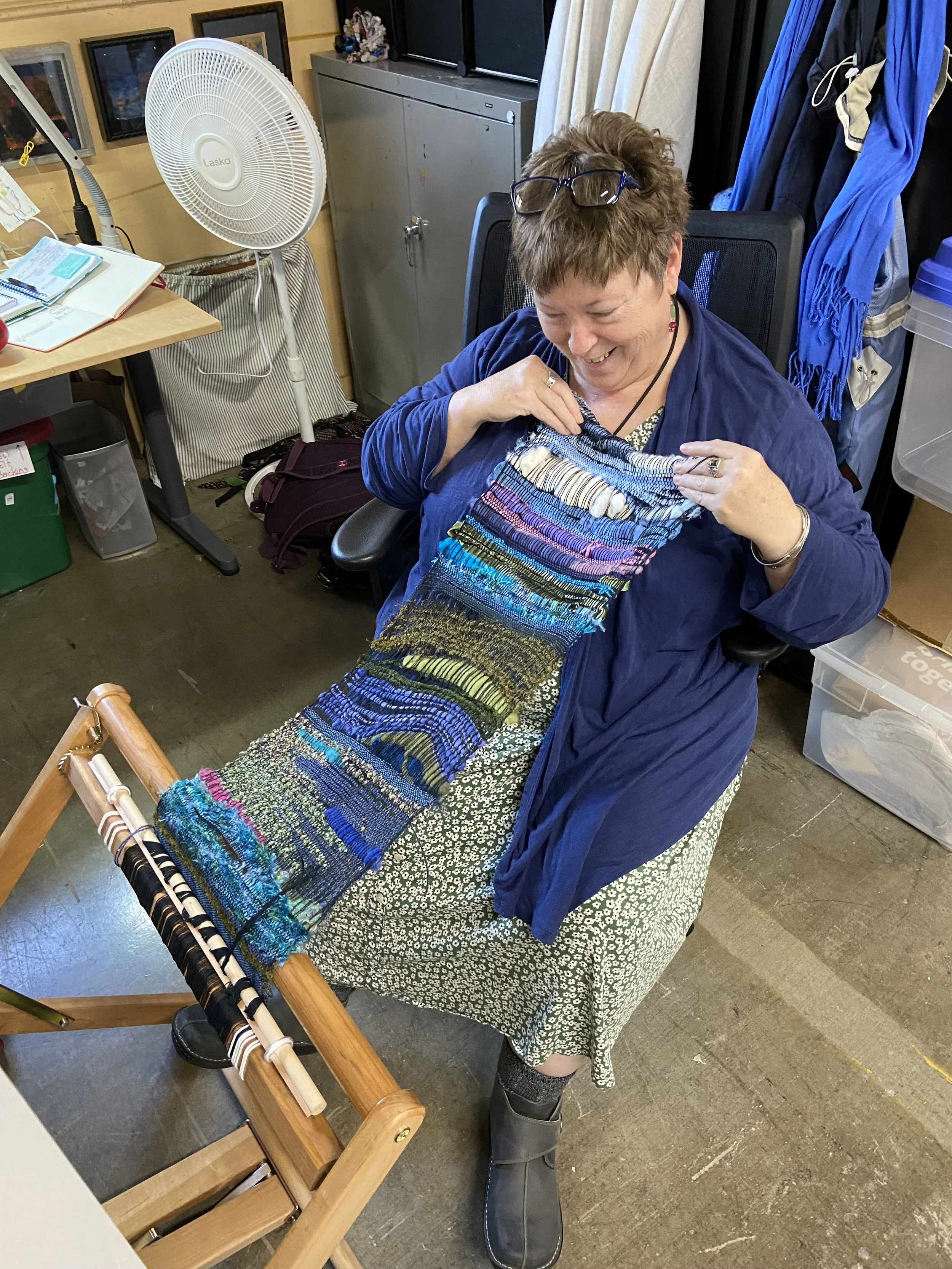 Kimberly at work.jpeg