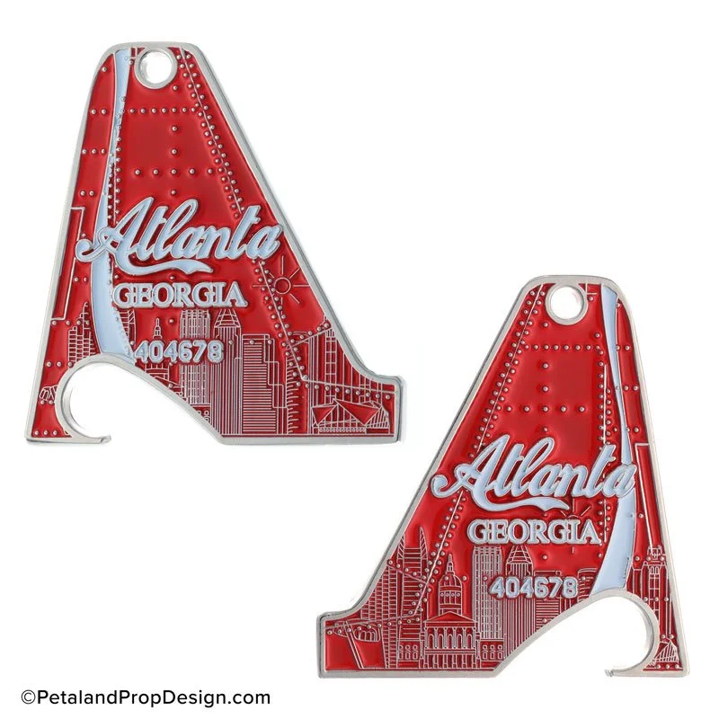 Atlanta Skyline Tail Flash