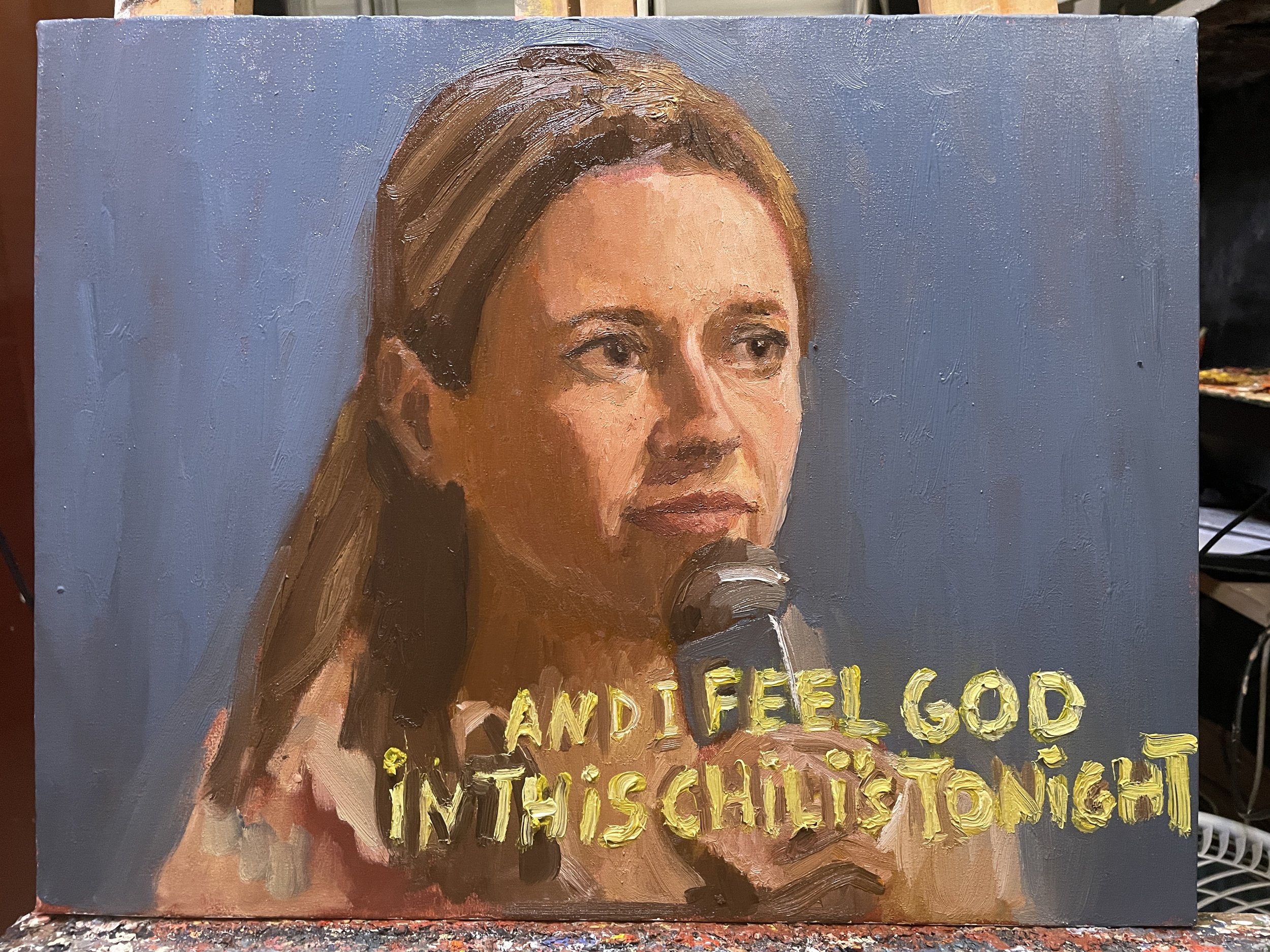 and i fell god