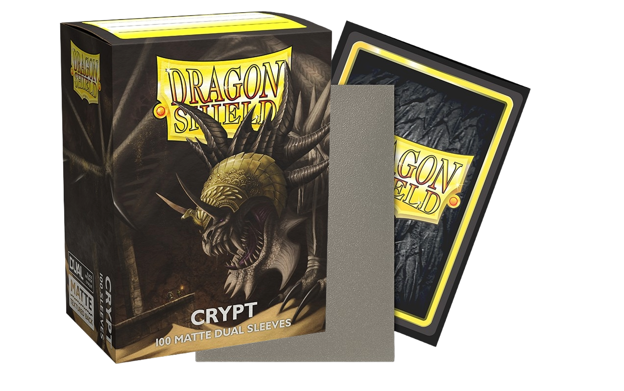 Dragon Shield - Crypt Dual Matte Sleeves Display (10x 100ct Boxes)