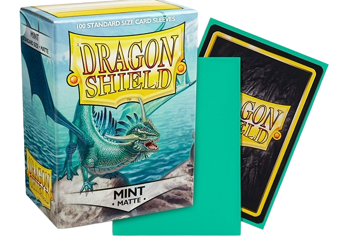 Dragon Shield - Mint Matte Sleeves Display (10x 100ct Boxes)