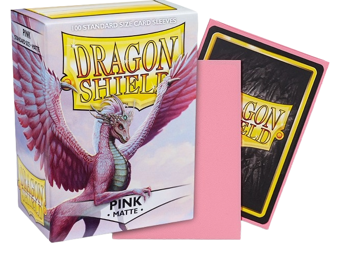 Dragon Shield - Pink Matte Sleeves Display (10x 100ct Boxes)