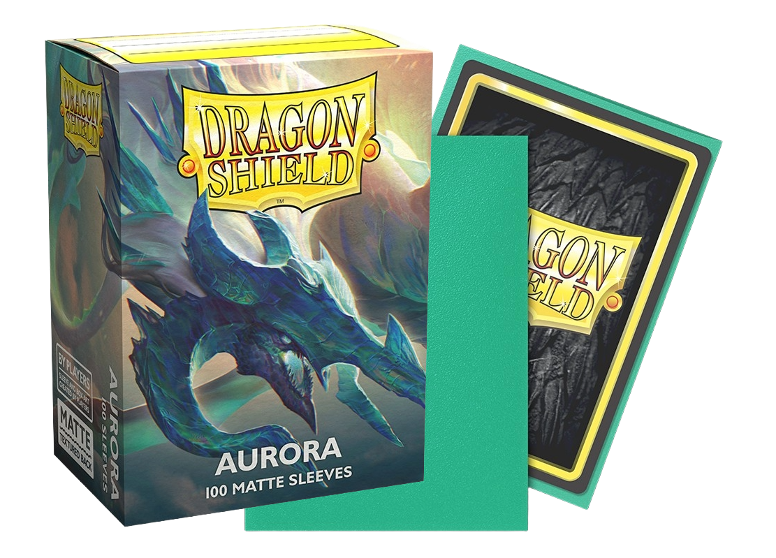 Dragon Shield - Aurora Matte Sleeves Display (10x 100ct Boxes)