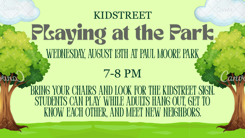Kidstreet: Playing at the Park