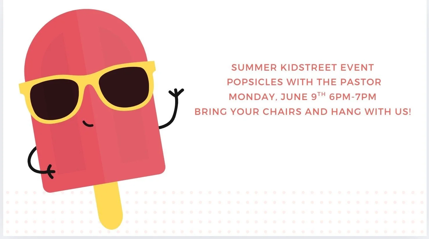Kid Street: Popsicles with the Pastor