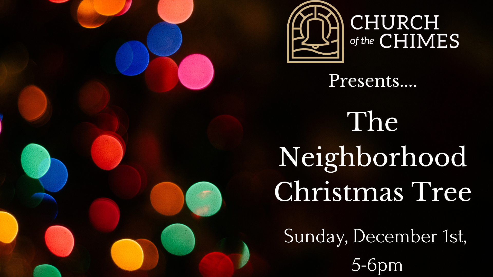The Neighborhood Christmas Tree Lighting