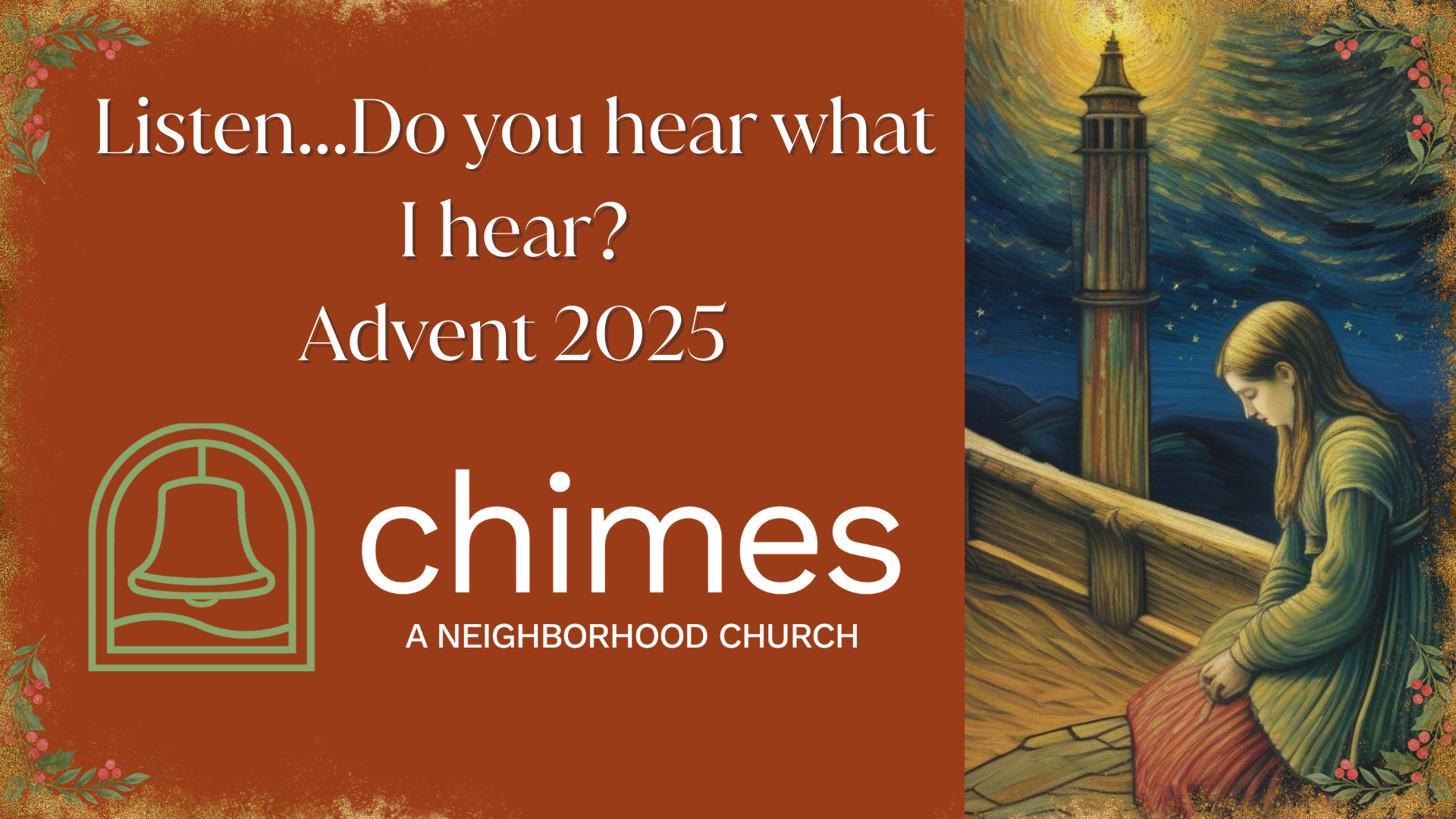 Listen … Do you hear what I hear? - Christmas Eve