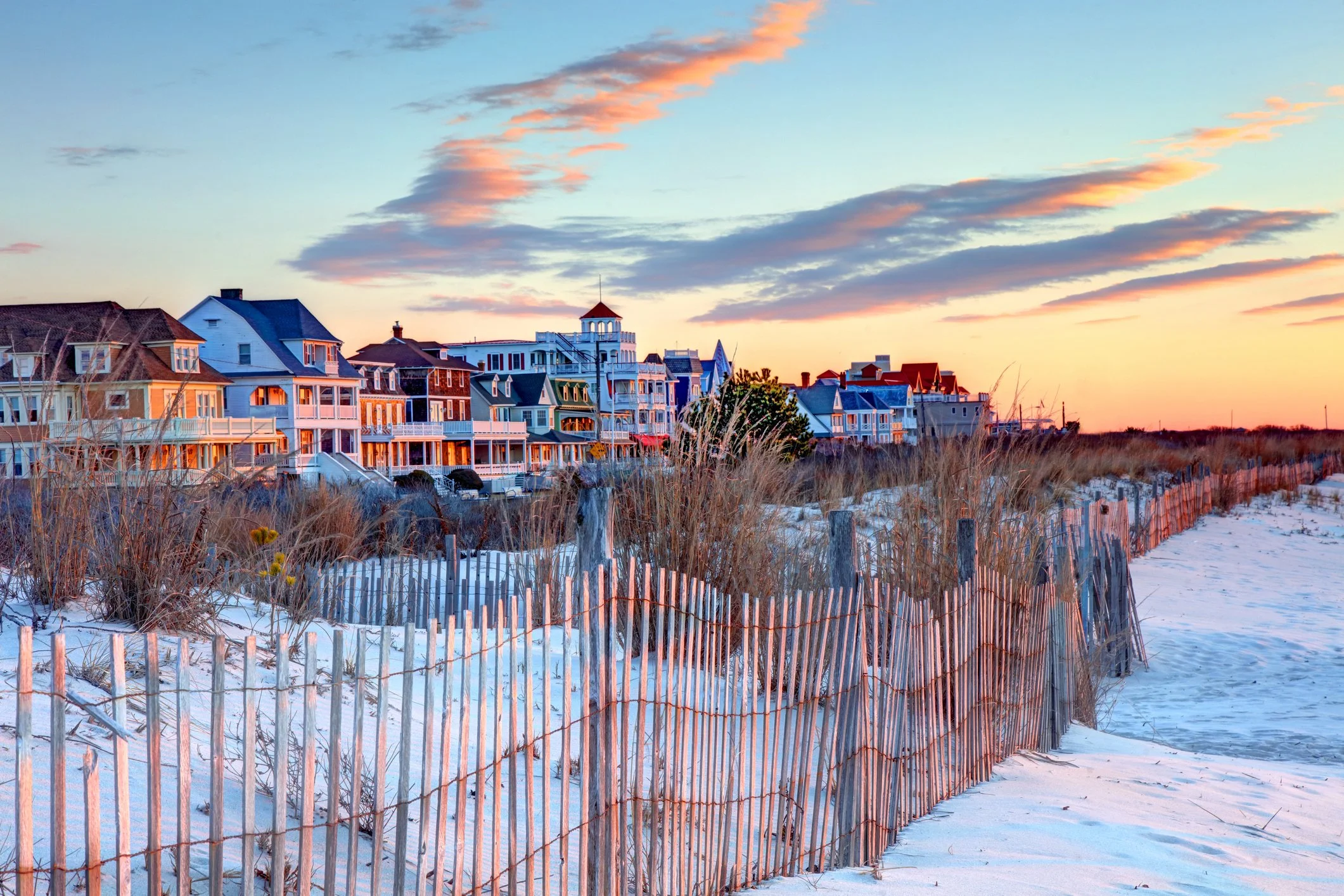 Scenic View along the Jersey Shore, Cape May, New Jersey