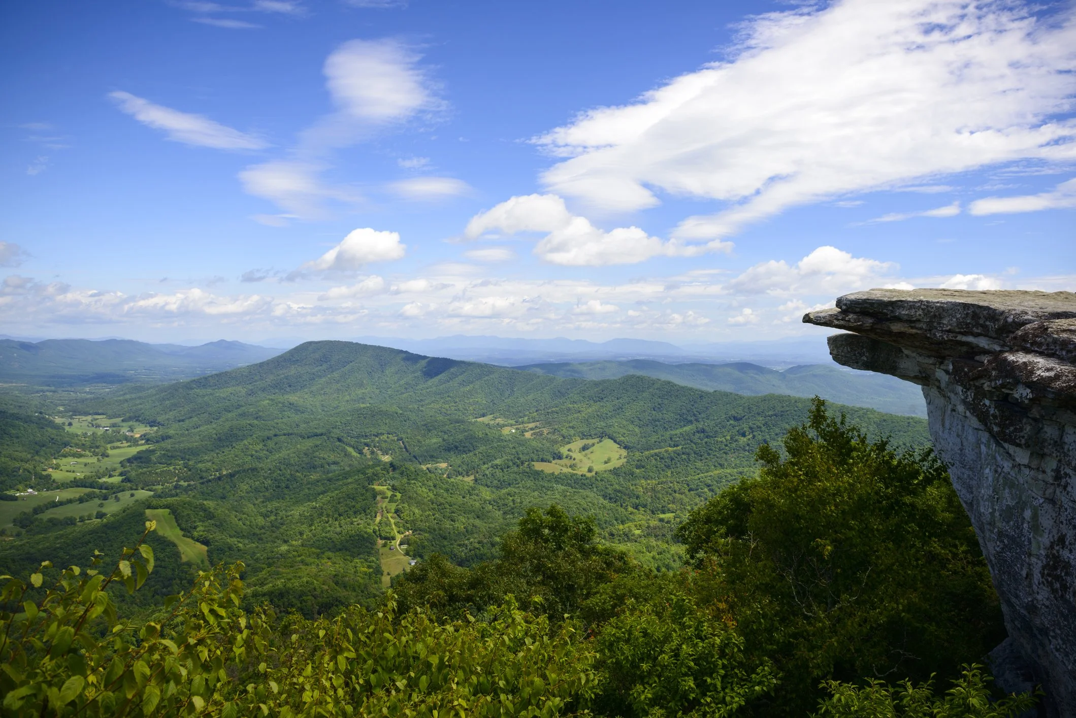 McAfee Knob, along the Appalachian Trail, Virginia