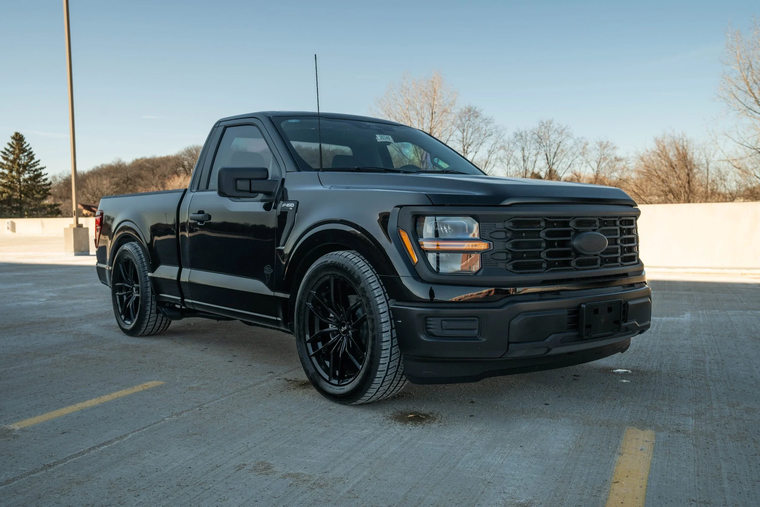 2025 F-150 Outlaw Agate Black