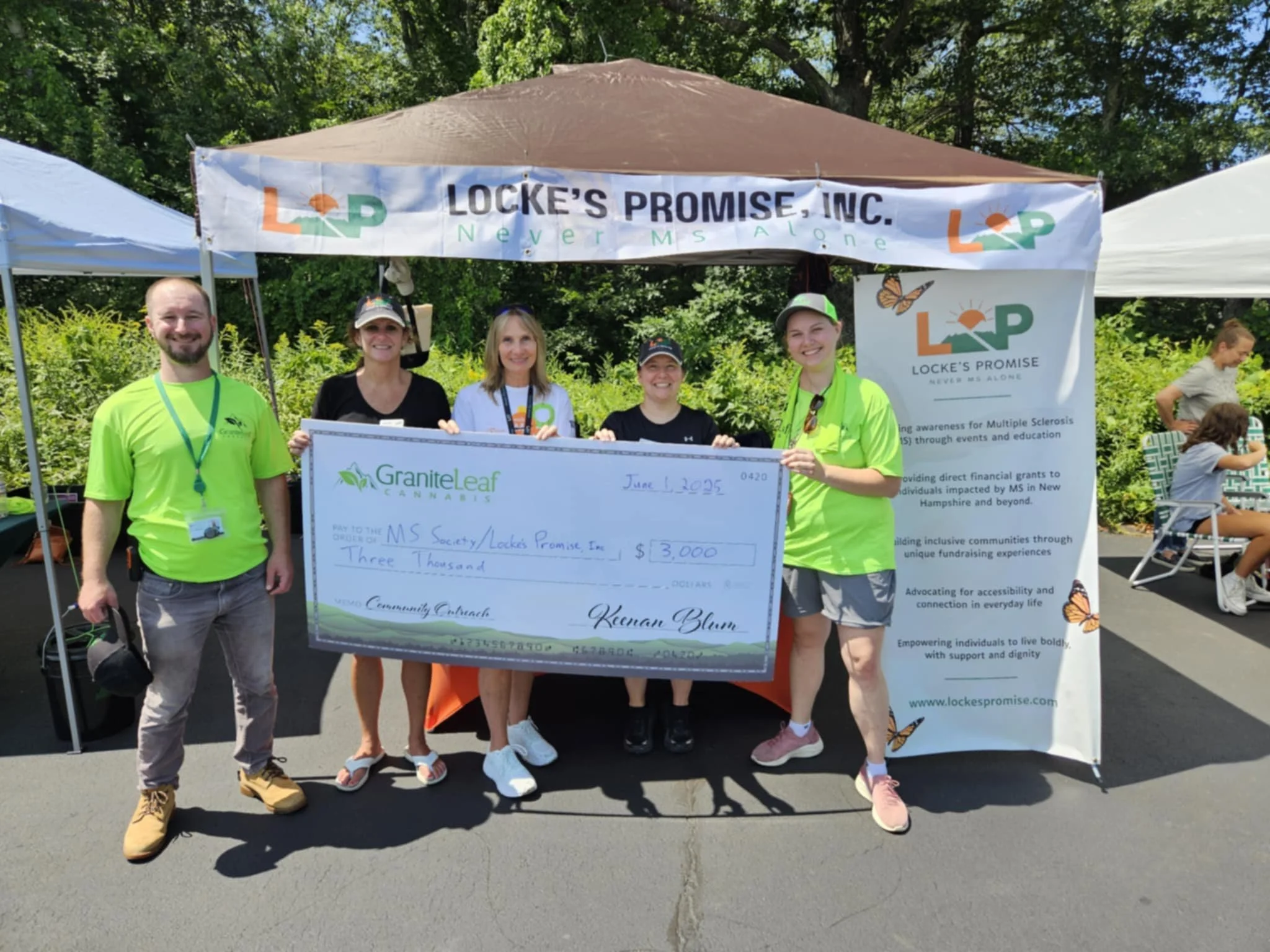 🌿 Celebrating Partnership & Progress: Thank You, Granite Leaf Cannabis!