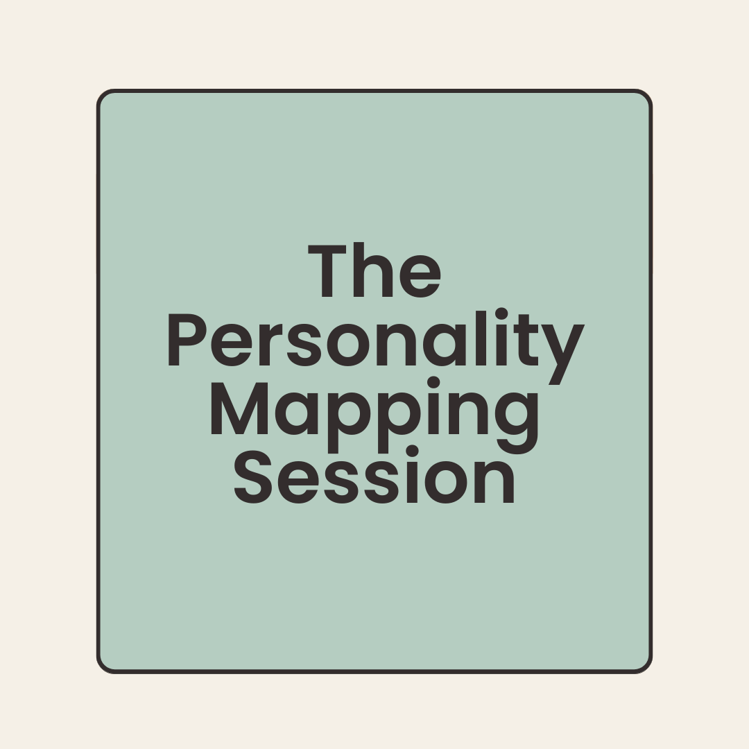Personality Mapping Session (SPECIAL PRICING)