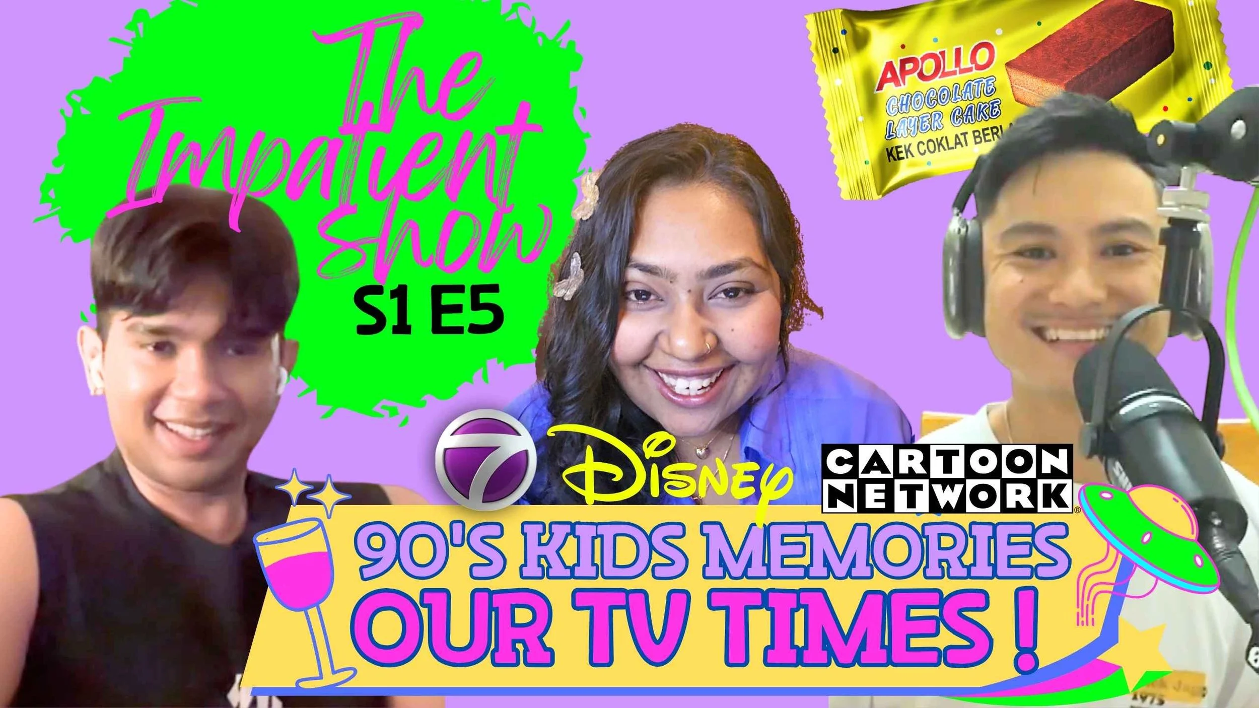 S1E5 90s Kids Memories: Our TV Times !