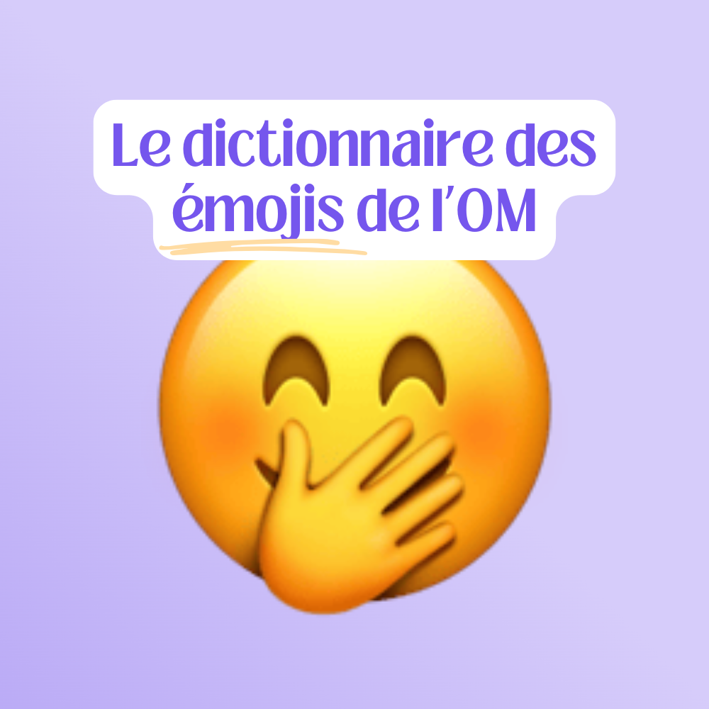 Le dictionnaire des émojis de l’Office Manager