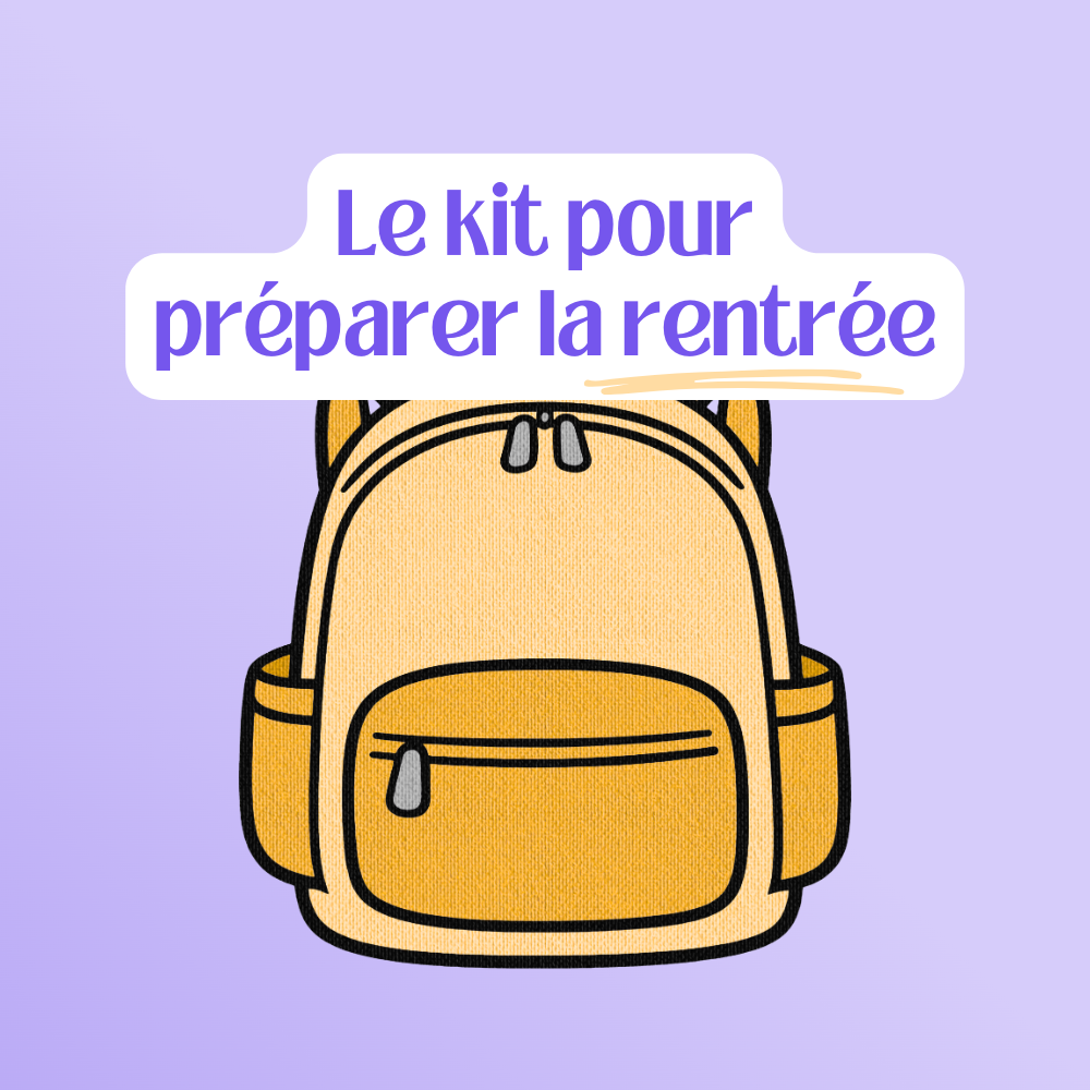 Le kit de rentrée pour ne pas être submergé·e
