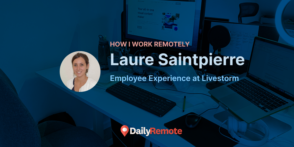 Article Laure Saintpierre x DailyRemote