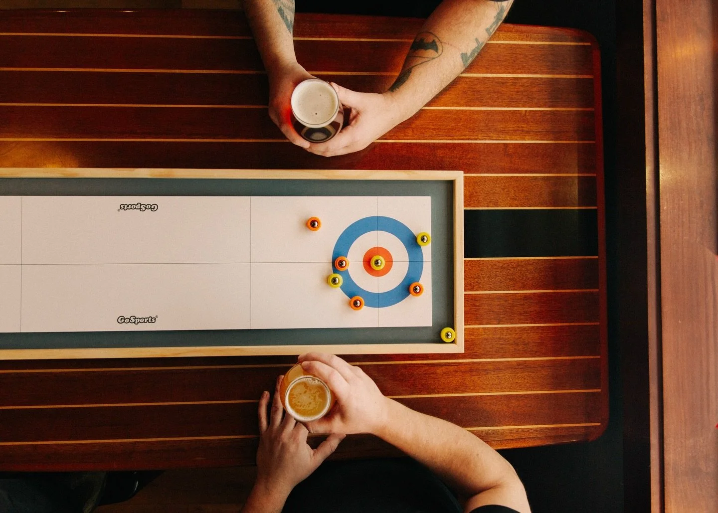 Annnnnd just like that, old man winter is here to stay. With temps dipping below 30 and snow showers in the forecast, there&rsquo;s only one thing to do&hellip; head to the pub and cozy up with a board game and some buds.

We&rsquo;ve brought back al