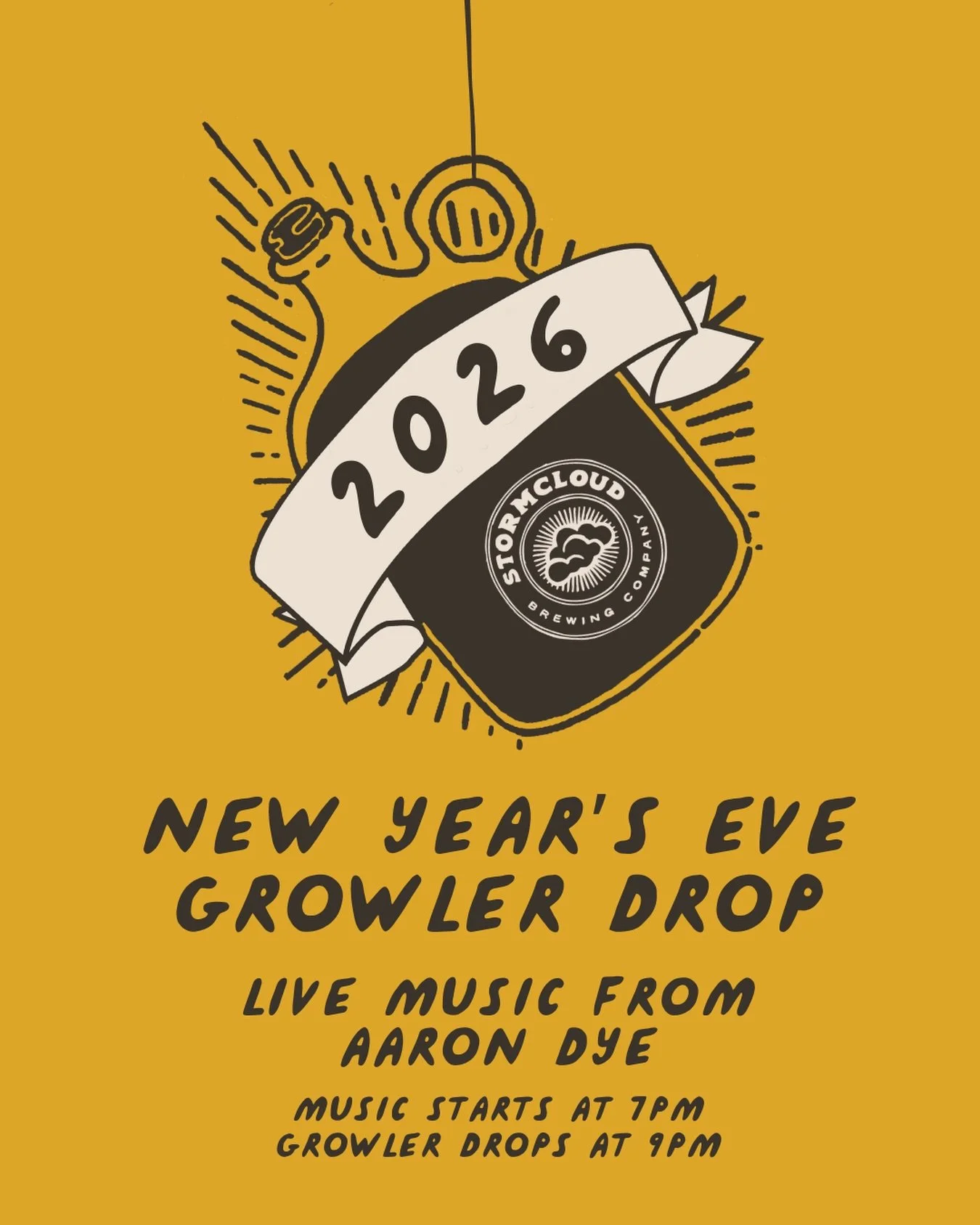 In Frankfort for New Year&rsquo;s Eve? Join us at the Downtown Pub for our annual NYE Growler Drop! We have live music from Aaron Dye starting at 7 PM, followed by the Growler Drop at 9 PM. Come ring in the new year with us! We&rsquo;ll see you there