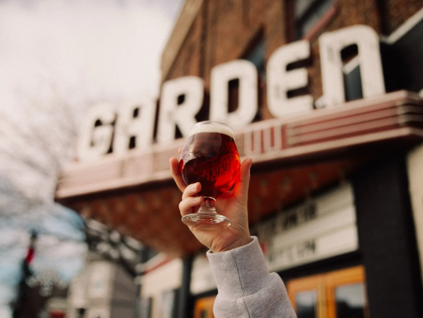 Have you tried our M.O.A. Bi&egrave;re de Garde?

Our newest beer on tap pours a deep orange and is brewed with chanterelle mushrooms for our Dark &amp; Stormcloudy Film Series with @thegardentheater.

The series kicks off tonight at 7pm with My Old 
