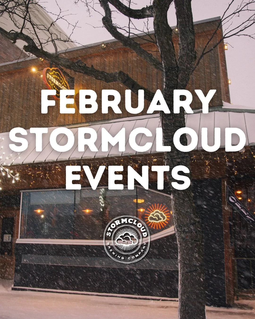 We&rsquo;re getting a true Midwest winter this year, complete with lake effect snow and subzero wind chills, but we&rsquo;re not complaining. We&rsquo;ve got warm seats, cold beer, and plenty going on at the Downtown Pub this month. Swipe to see what