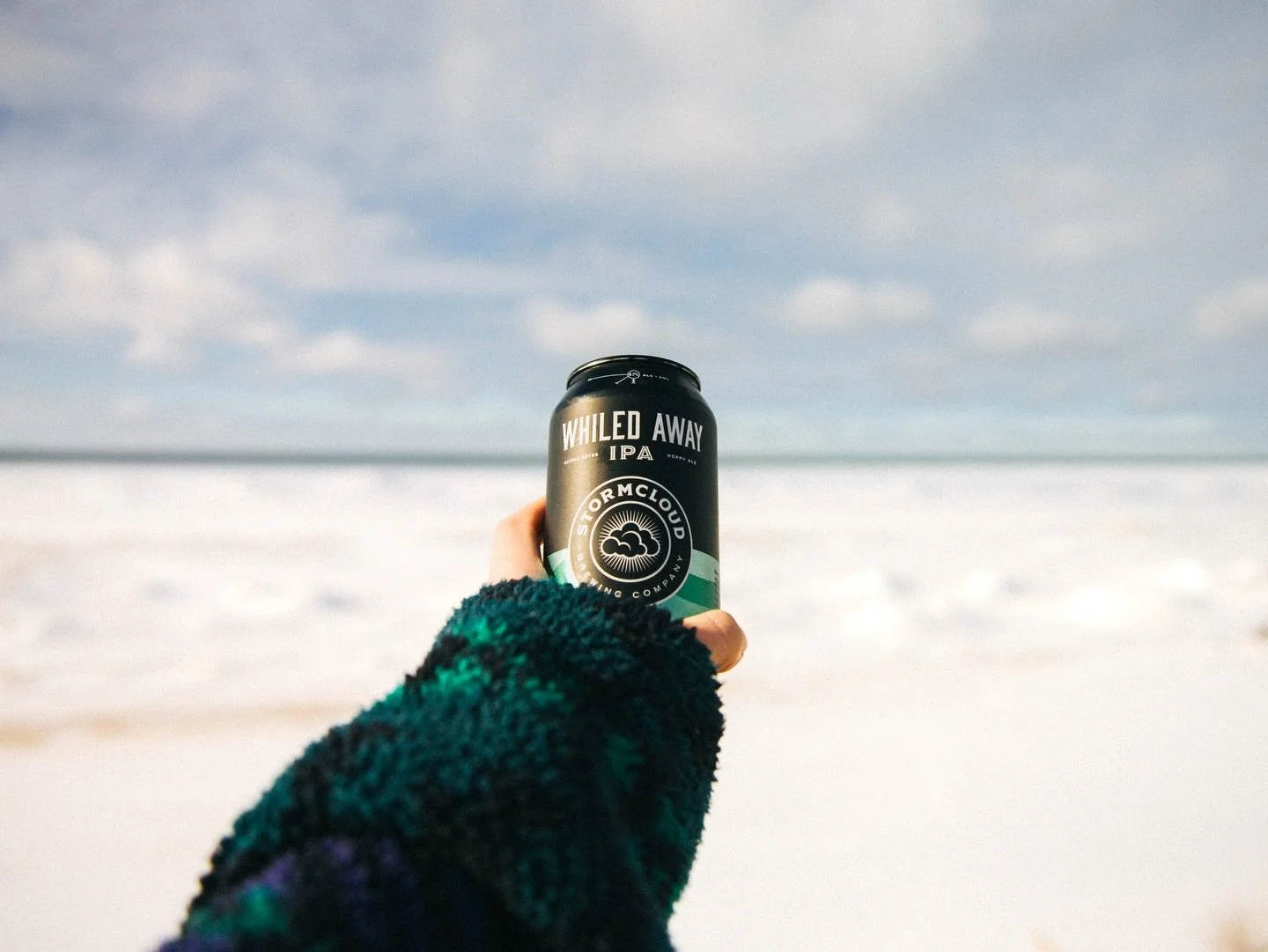 High of 49&deg; and sunny + Whiled Away IPA = solid Monday afternoon plans.