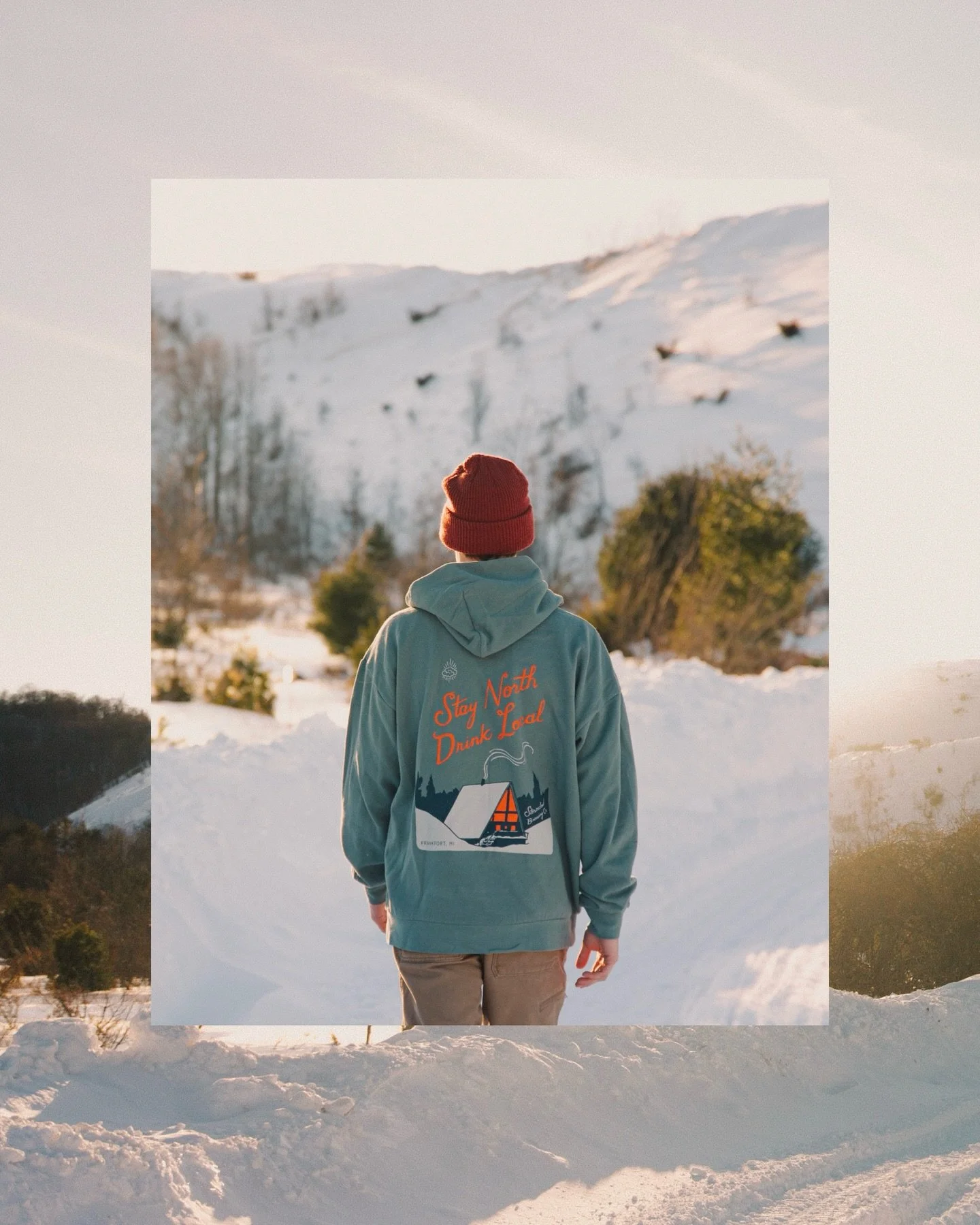 Winter Storm Warning? We&rsquo;ve got you covered.

Stay North Hoodie to warm the outside. Nightswimmer Stout to warm the soul.