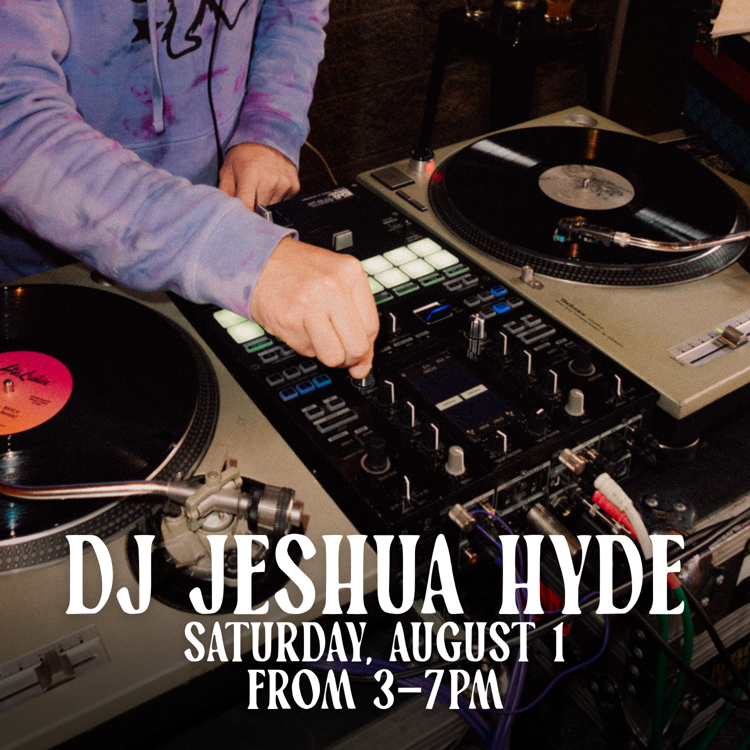 DJ Jeshua Hyde: Spinnin’ Vinyl in the Beer Garden
