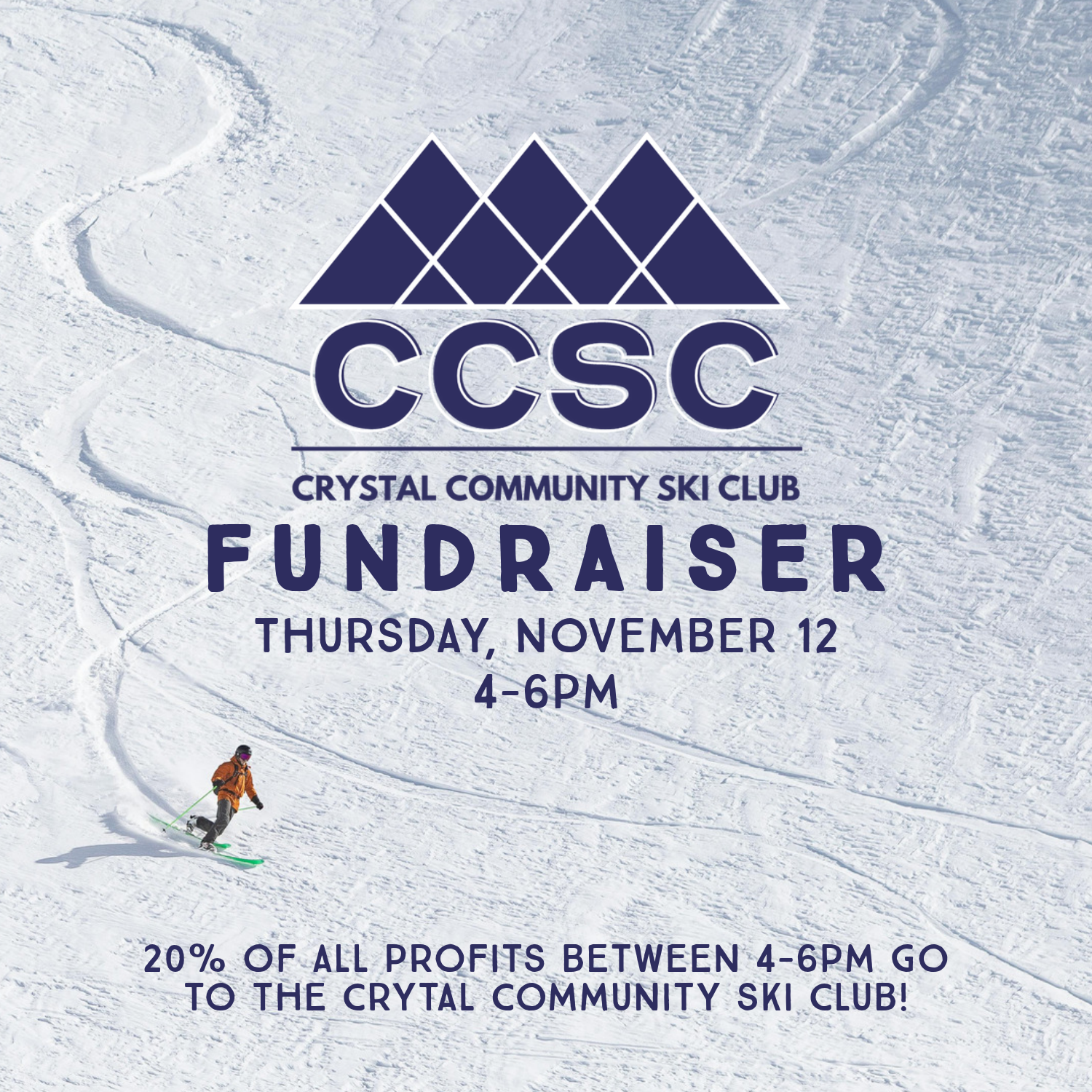 Crystal Community Ski Club Fundraiser