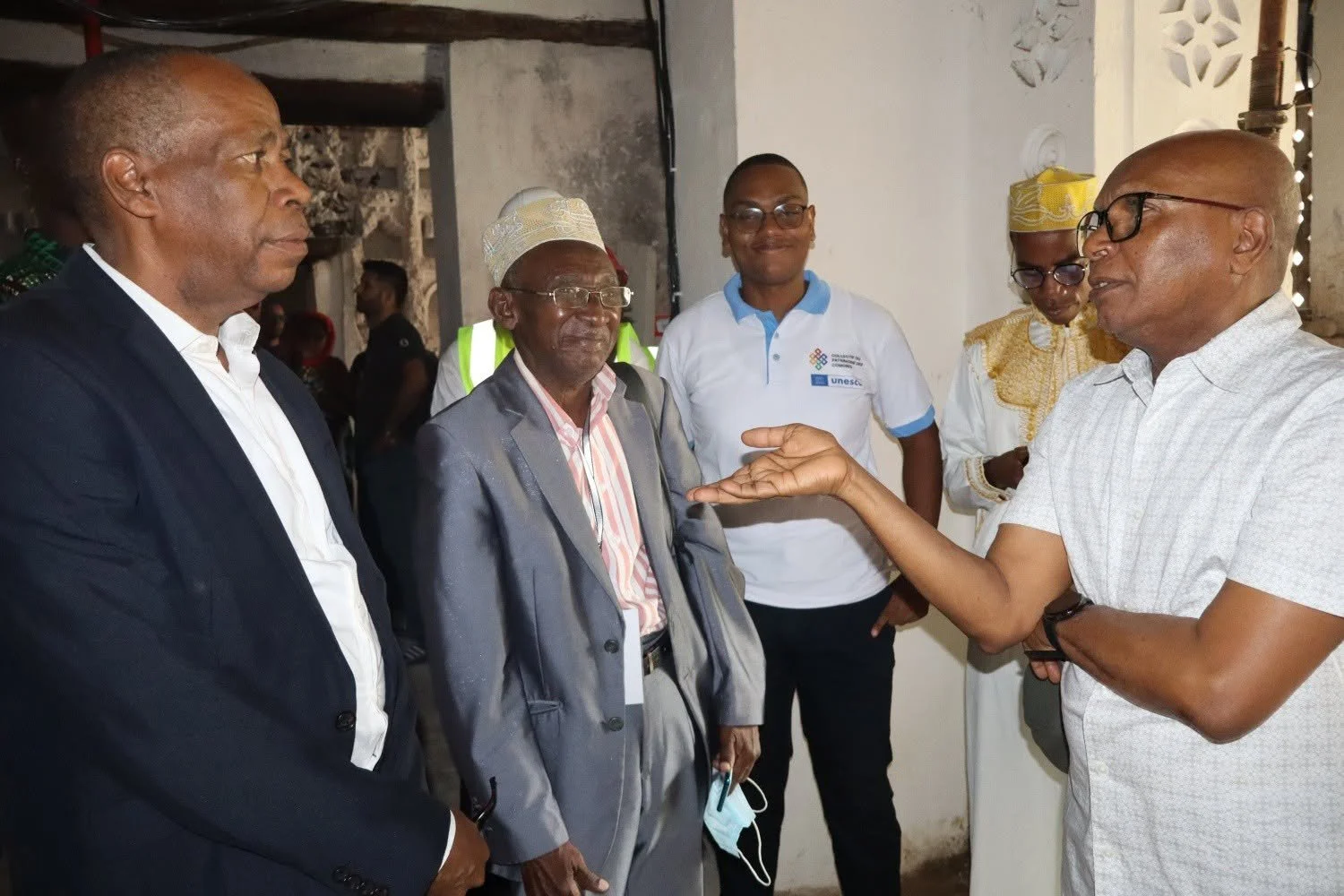 CLÔTURE ! La mission de l'UNESCO s'achève par la visite de la médina de Mutsamudu