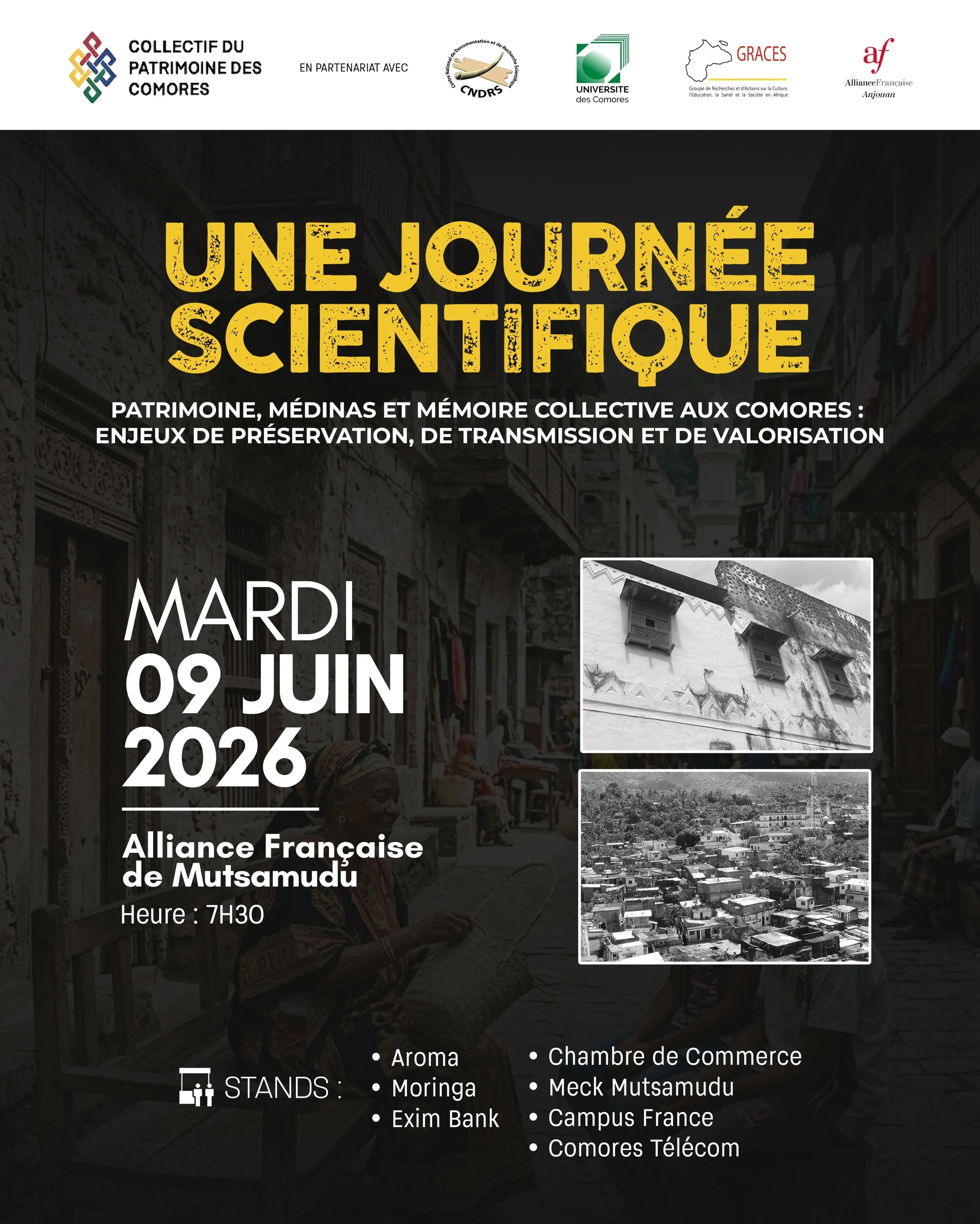 PARTENARIAT ! L'Alliance Française d'Anjouan aux côtés du CPC pour la Journée Scientifique