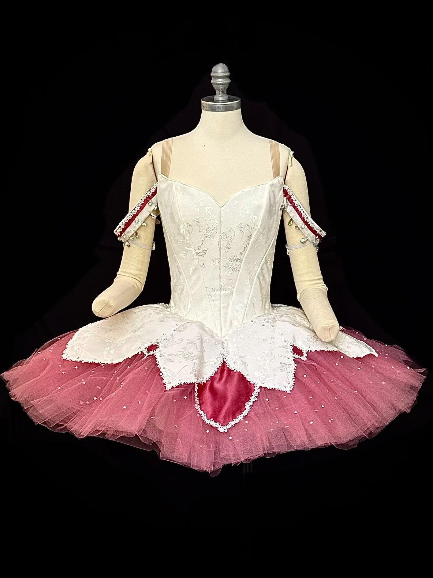 Pink and White Soft Classical Russian Style Tutu