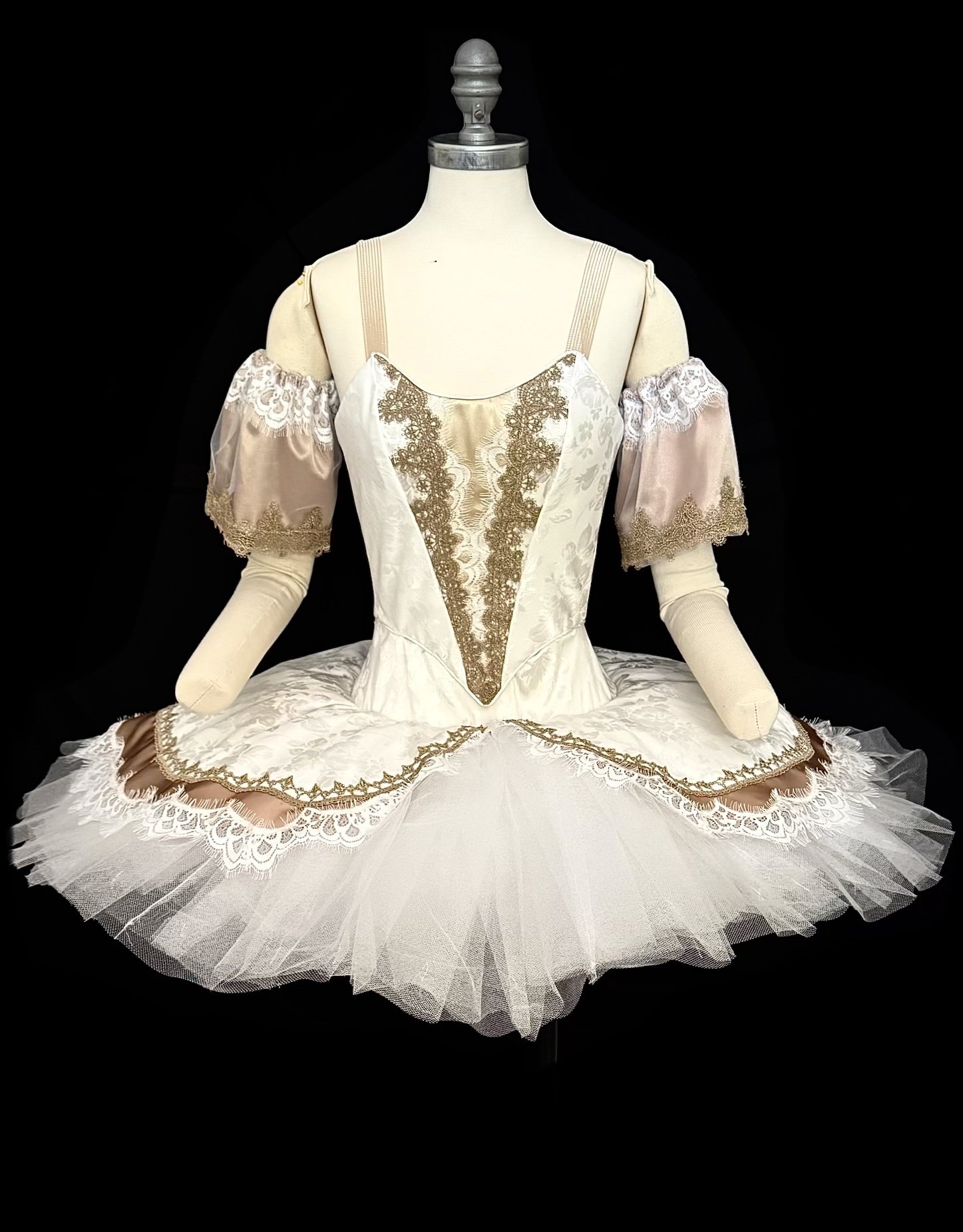 White and Gold Classical Tutu
