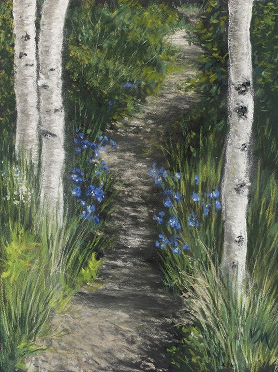 Aspen Path ( 8 1/2” x 11 1/2 “)