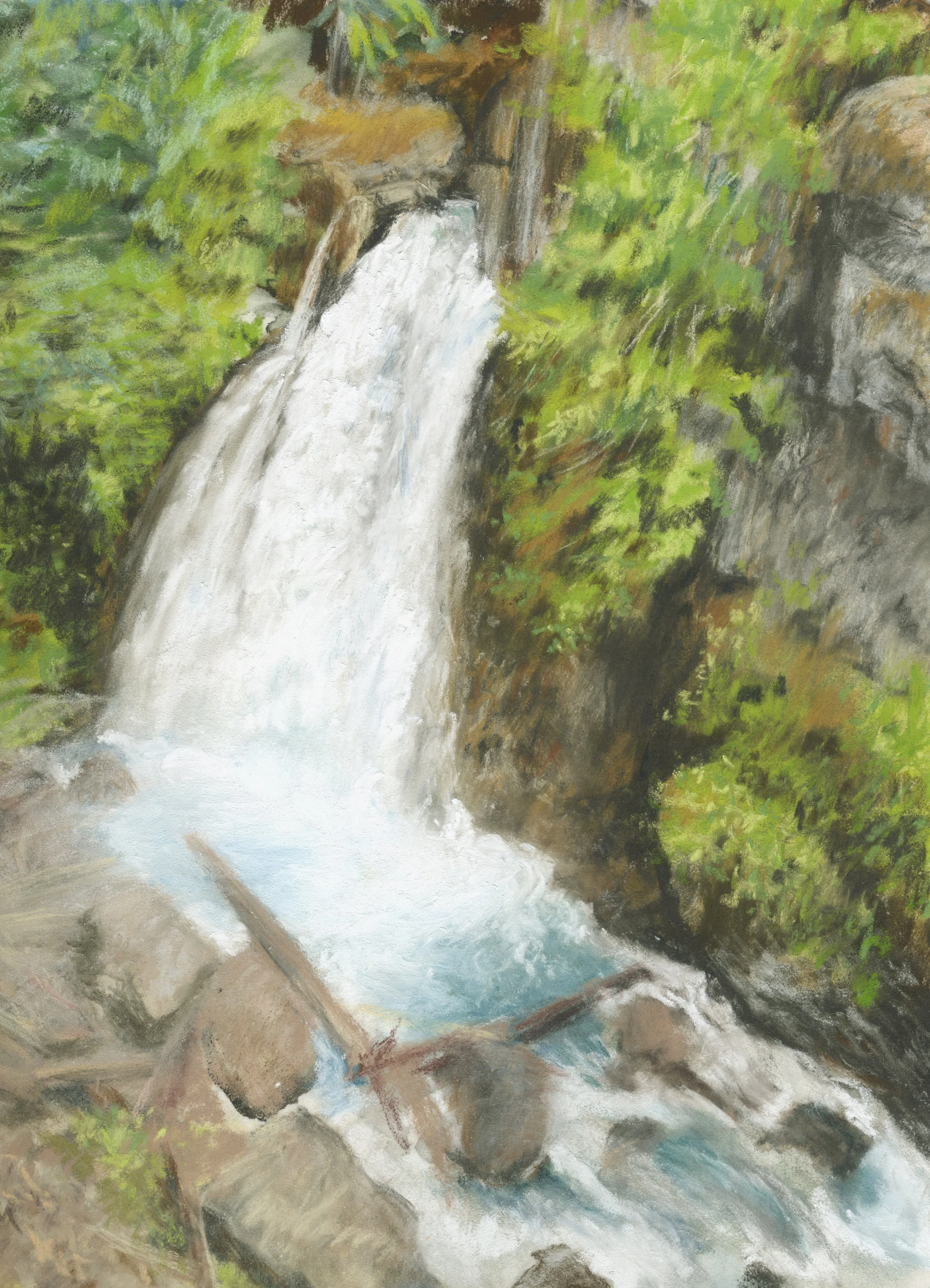 Lady Falls (9” x12”)