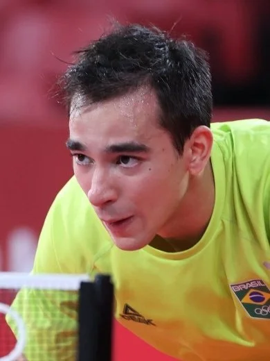 Calderano bate Lebrun por 4 a 1 e vai à semifinal do China Smash; próximo rival é Lin Yun-Ju