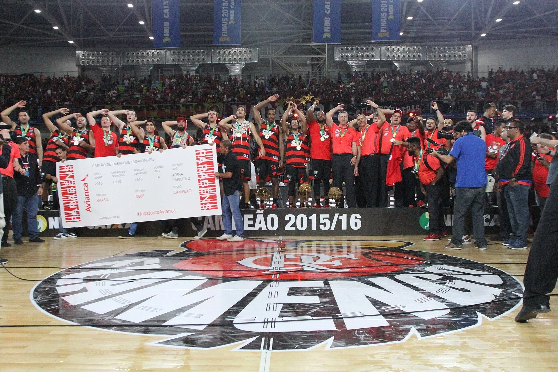 Flamengo vence o Brasília por 78 a 73 e é bicampeão do Torneio de Abertura do NBB, invicto