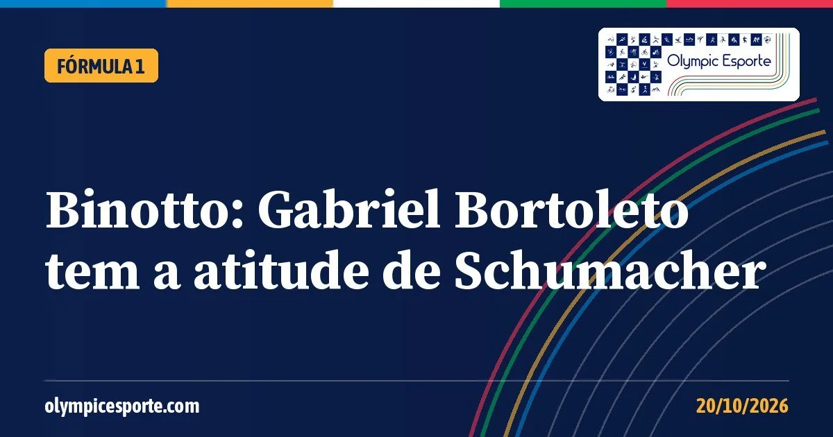 Gabriel Bortoleto tem a atitude de Schumacher, diz Binotto; Audi aposta em Austin para o brasileiro voltar aos pontos