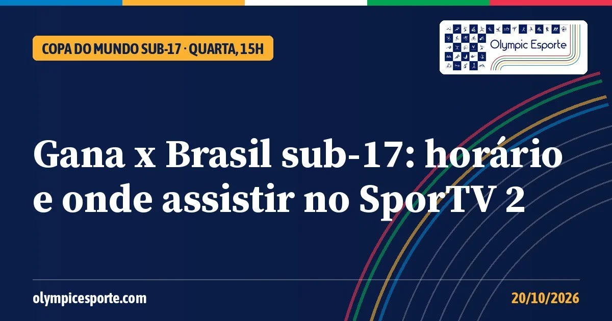 Gana x Brasil sub-17: horário, onde assistir e o que a Seleção precisa na Copa do Mundo Feminina