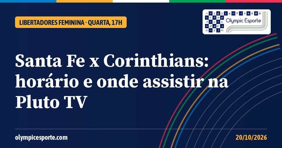Santa Fe x Corinthians: horário, onde assistir e o que vale o duelo pela liderança do Grupo A da Libertadores Feminina