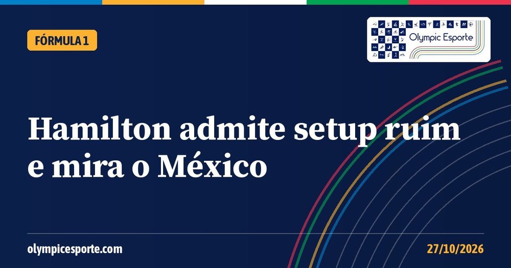 Hamilton admite setup ruim na Ferrari diante de Leclerc e mira melhora no GP do México