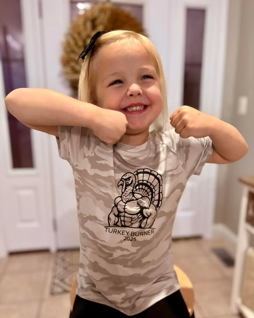 Score yourself one of these shirts by signing up for our Turkey Burner event with the link below! Event will take place November 29th starting at 7AM with Linda and partner workouts to follow! Pick your time slot in the link and make sure to tag a pa