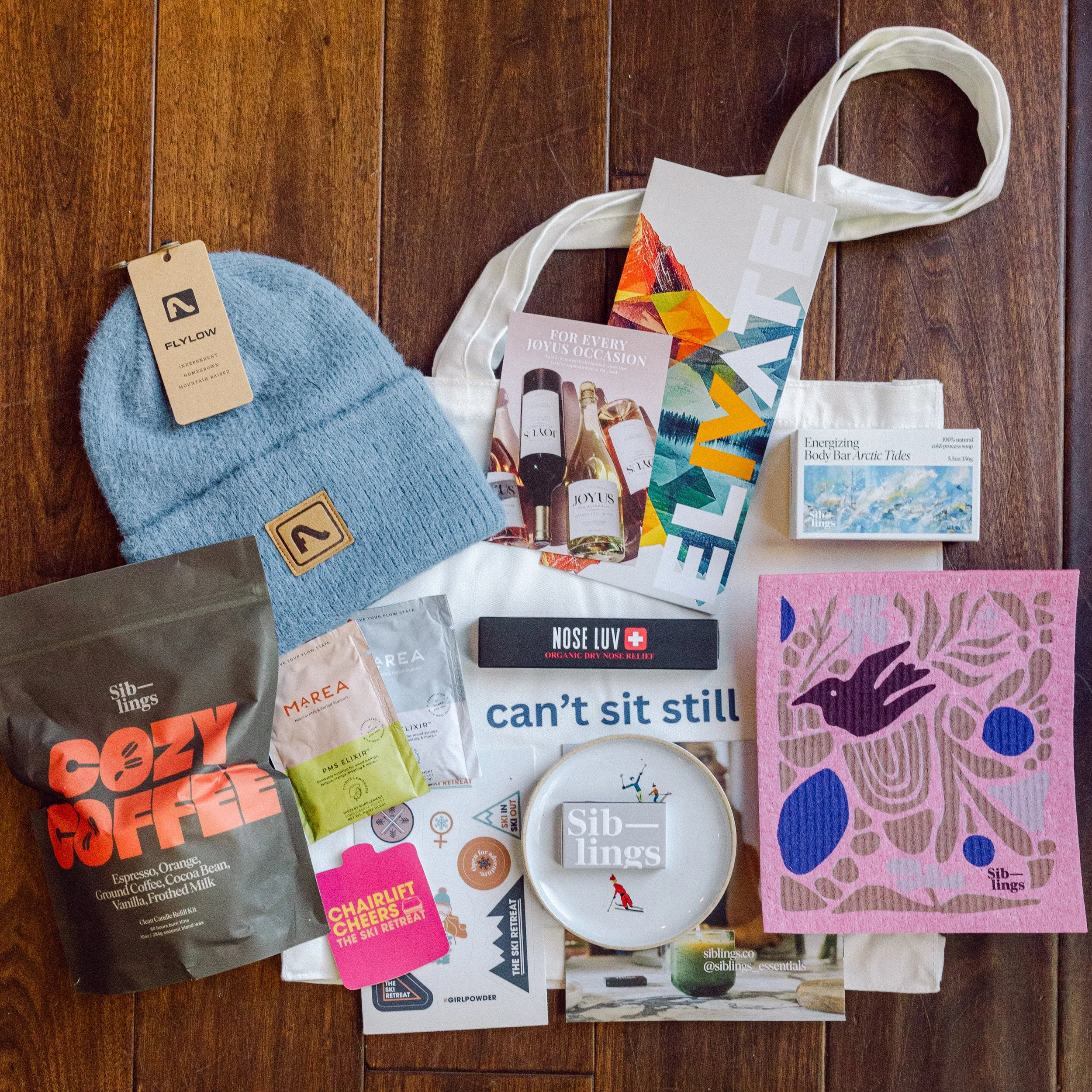 just a few goodies in our goodie bag
